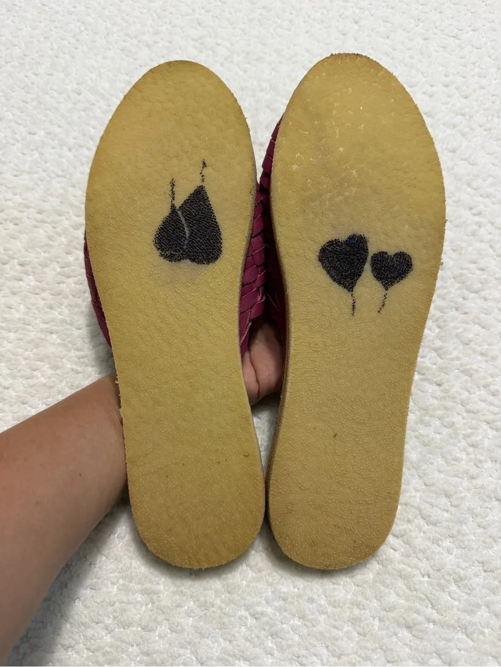 Agave Girl Leather Mexican Slip-On Sandals Huaraches Woman’s Size MX 7 US 10